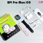 W9 Pro Max Smart watch with Air pod Combo Pack